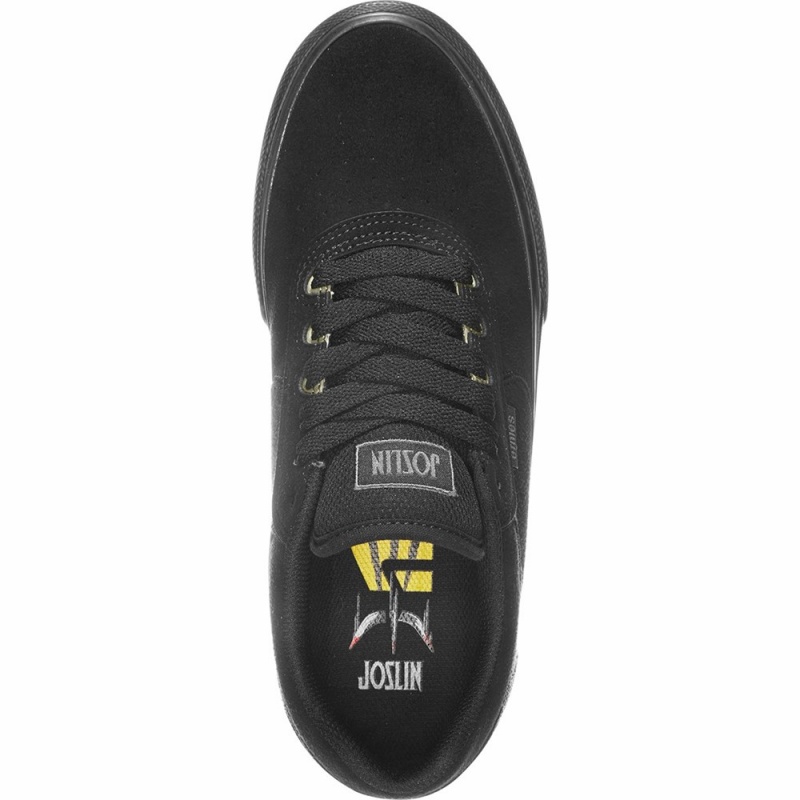 Etnies Joslin Vulc Vegan Herren Schwarz | RBCAP4812