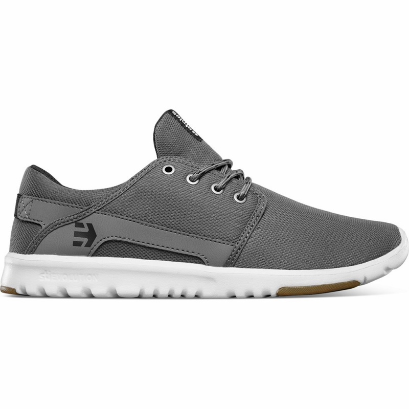 Etnies Scout Vegan Herren Grau Navy | FLDUG6253